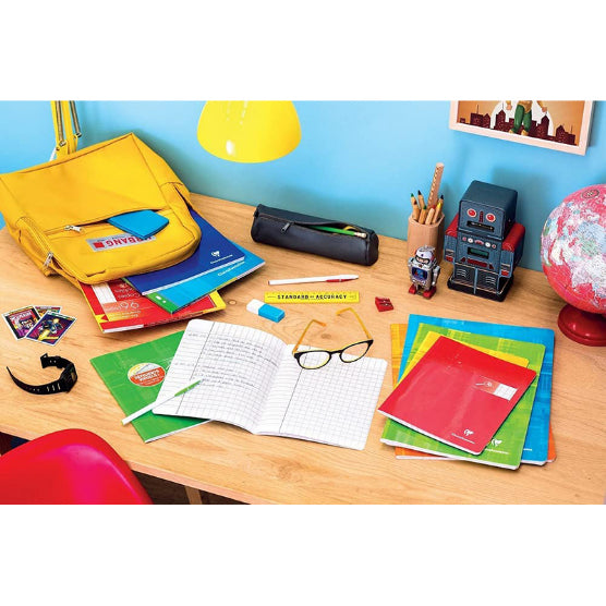 CLAIREFONTAINE Folder of 50 Punched Sheets A4 21x29.7cm Seyes Default Title