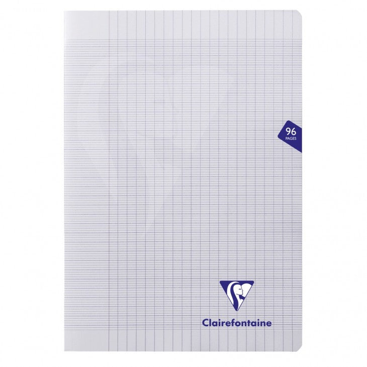 CLAIREFONTAINE Mimesys PP Notebook 17x22cm 96s Seyes White Default Title