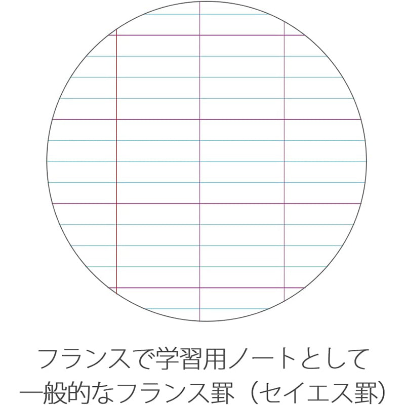 CLAIREFONTAINE Mimesys PP Notebook A4 96s Seyes Grey Default Title