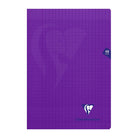 CLAIREFONTAINE Mimesys PP Notebook A4 96s Seyes Purple Default Title