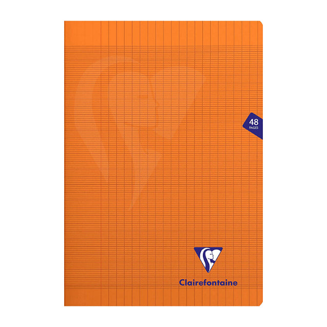 CLAIREFONTAINE Mimesys PP Notebook A4 96s Seyes Orange Default Title