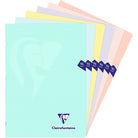 CLAIREFONTAINE Mimesys PP Pastel Notebook A4 96s 5x5 Sq Powder Pink Default Title