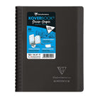 CLAIREFONTAINE Koverbook PP WB Sketchbk 125g A5 100s Black Default Title