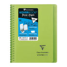 CLAIREFONTAINE Koverbook PP WB Sketchbk 125g A5 100s Green Default Title