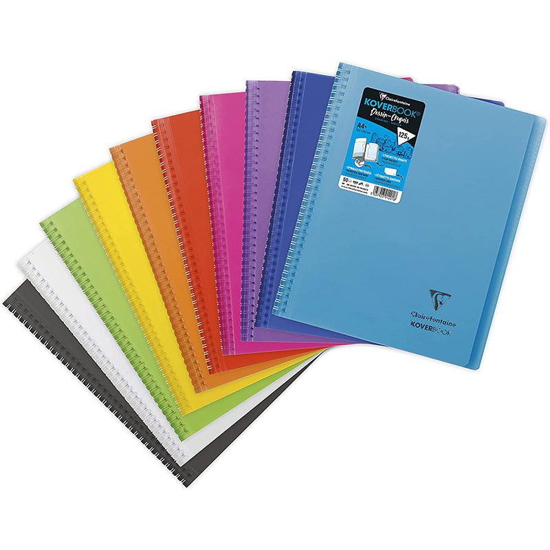 CLAIREFONTAINE Koverbook PP WB Sketchbk 125g A4+ 100s Yellow Default Title
