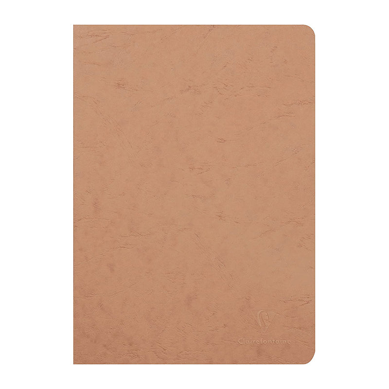 CLAIREFONTAINE Age Bag Stapled Notebook A4 96s Lined+Margin Tobacco Default Title