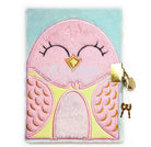 AVENUE MANDARINE Plush Diary 12.5x17cm Bird Default Title