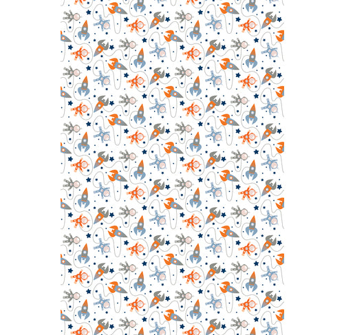 DECOPATCH Papers:Yellow & Orange 864 Rockets