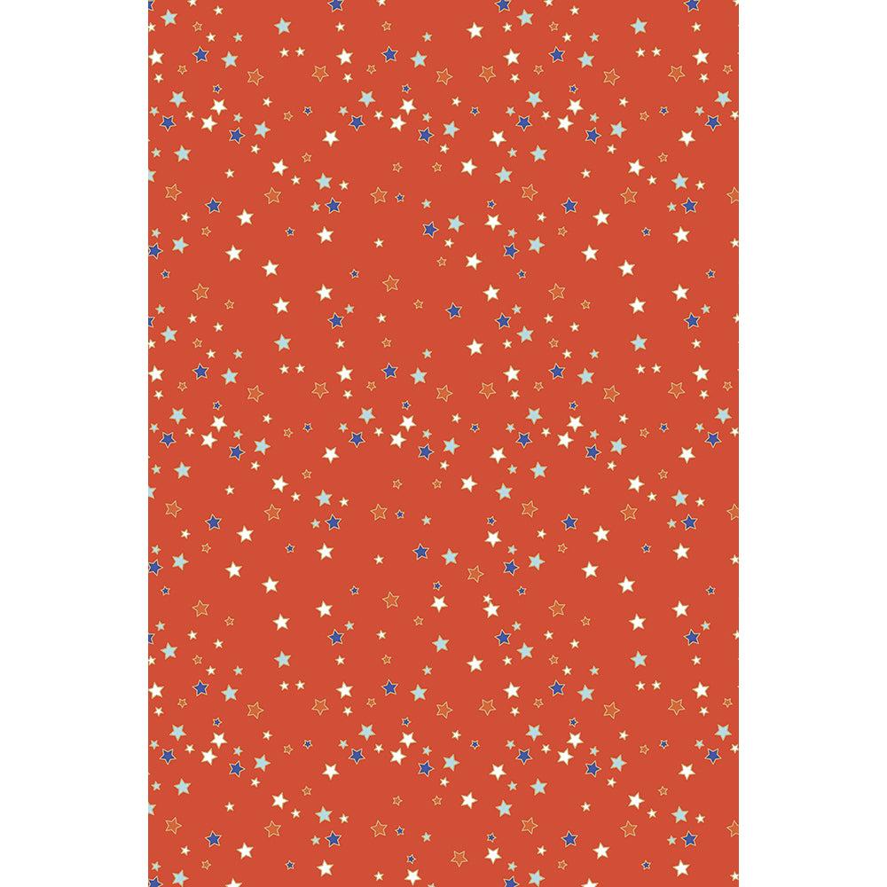 DECOPATCH Paper-Texture:Red 868 Stars