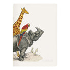 CLAIREFONTAINE Animalis Stapled Notebook A5 48s Lined Assorted