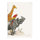 CLAIREFONTAINE Animalis Stapled Notebook A4 48s Lined Assorted