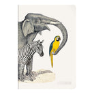 CLAIREFONTAINE Animalis Stapled Notebook A4 48s Lined Elephant