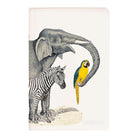 CLAIREFONTAINE Animalis Stapled Notebook 11x17cm 48s Lined Assorted