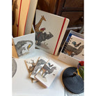 CLAIREFONTAINE Animalis Stapled Notebook 7.5x12cm 48s Plain Assorted