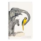 CLAIREFONTAINE Animalis Stapled Notebook 7.5x12cm 48s Plain Elephan