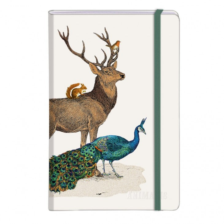 CLAIREFONTAINE Animalis Hardcover Notebook A6 96s Lined Deer