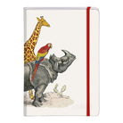 CLAIREFONTAINE Animalis Hardcover Notebook A5 96s Lined Rhino