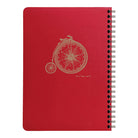 CLAIREFONTAINE Flying Spirit Notebook With 3P A5 Lined 60s Red
