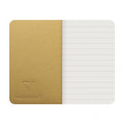CLAIREFONTAINE Ingres Stapled Notebook 7.5x12cm Lined 24s Intensive Lilac/Yellow