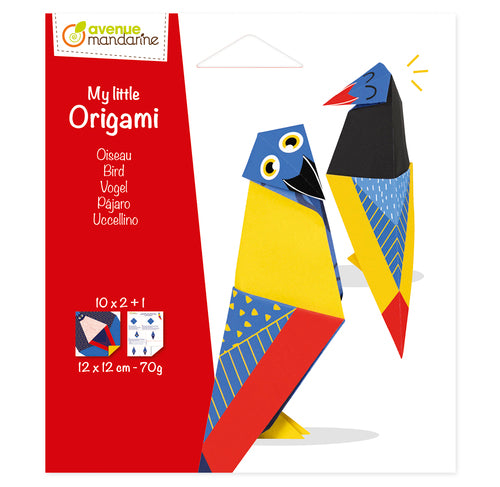 AVENUE MANDARINE My Little Origami 12x12cm 20s Perched Bird Default Title