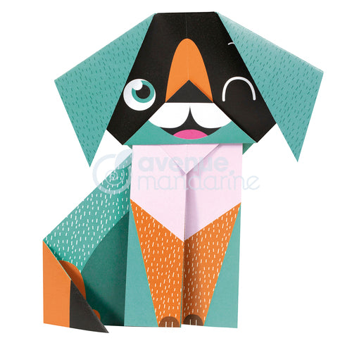 AVENUE MANDARINE My Little Origami 12x12cm 20s Dog Default Title