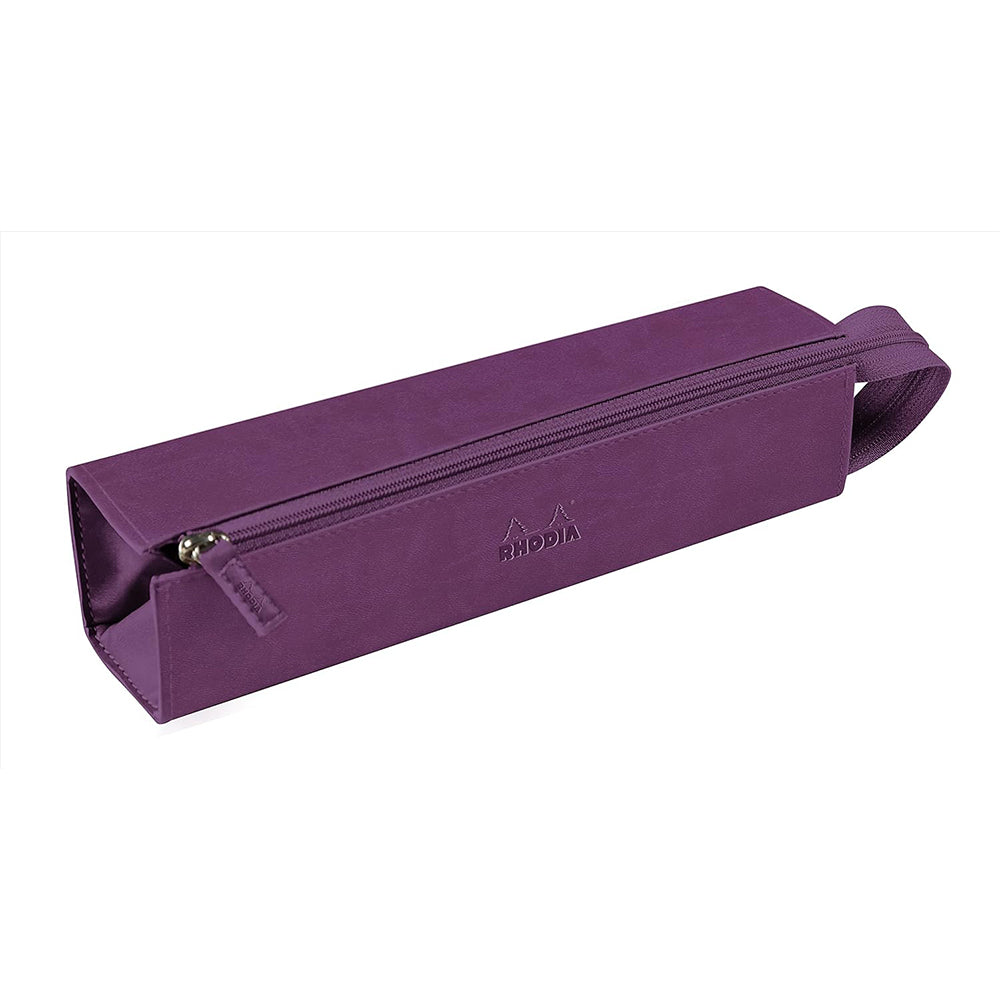 RHODIArama Zippered Hard Pencase 23x5x5cm Purple