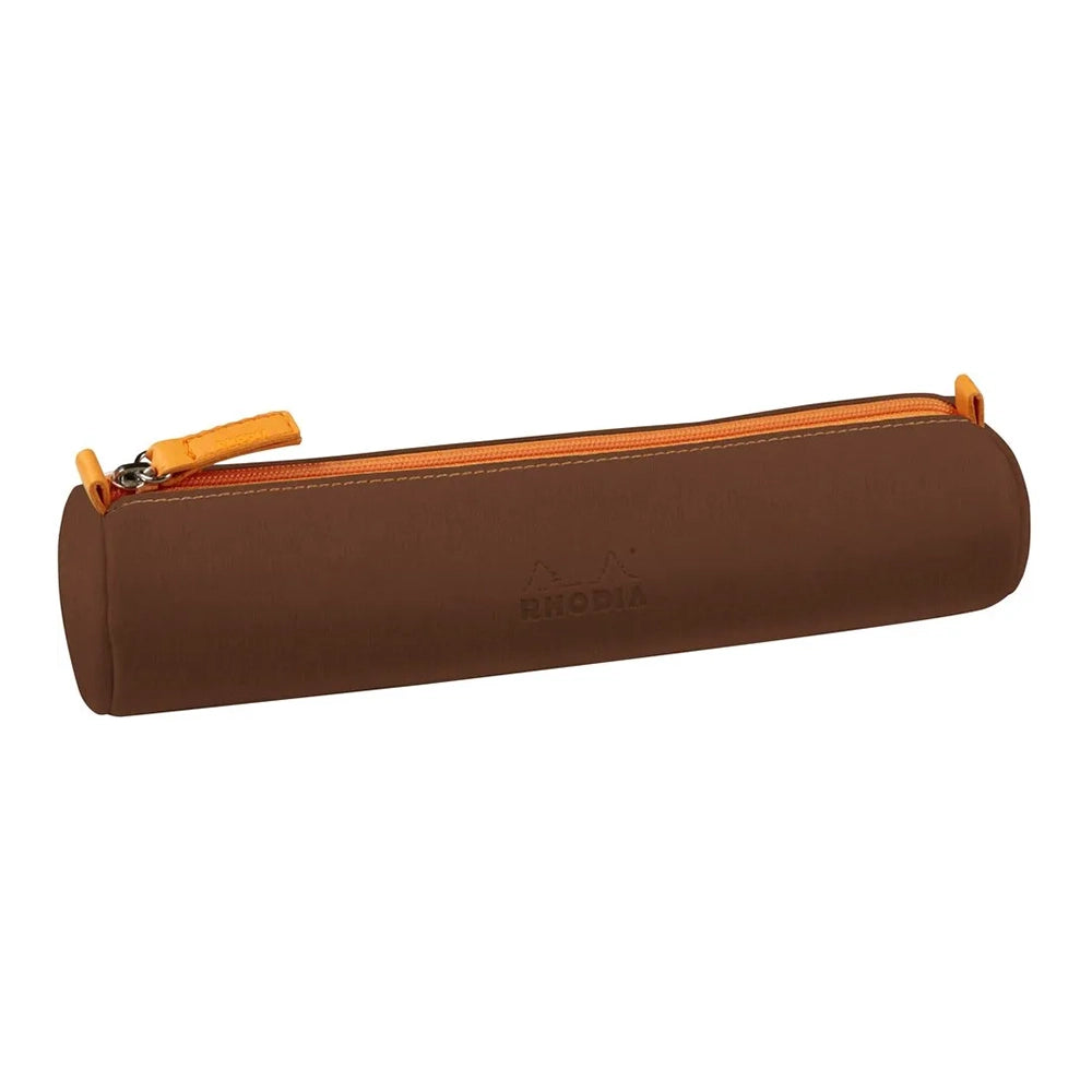 RHODIArama Round Pencil Case 21.5x5cm Bronze