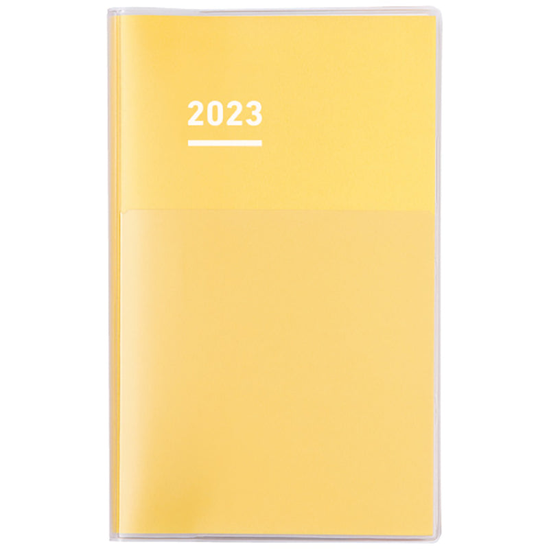 KOKUYO 2023 Jibun Techo Diary Clear-Yellow Default Title