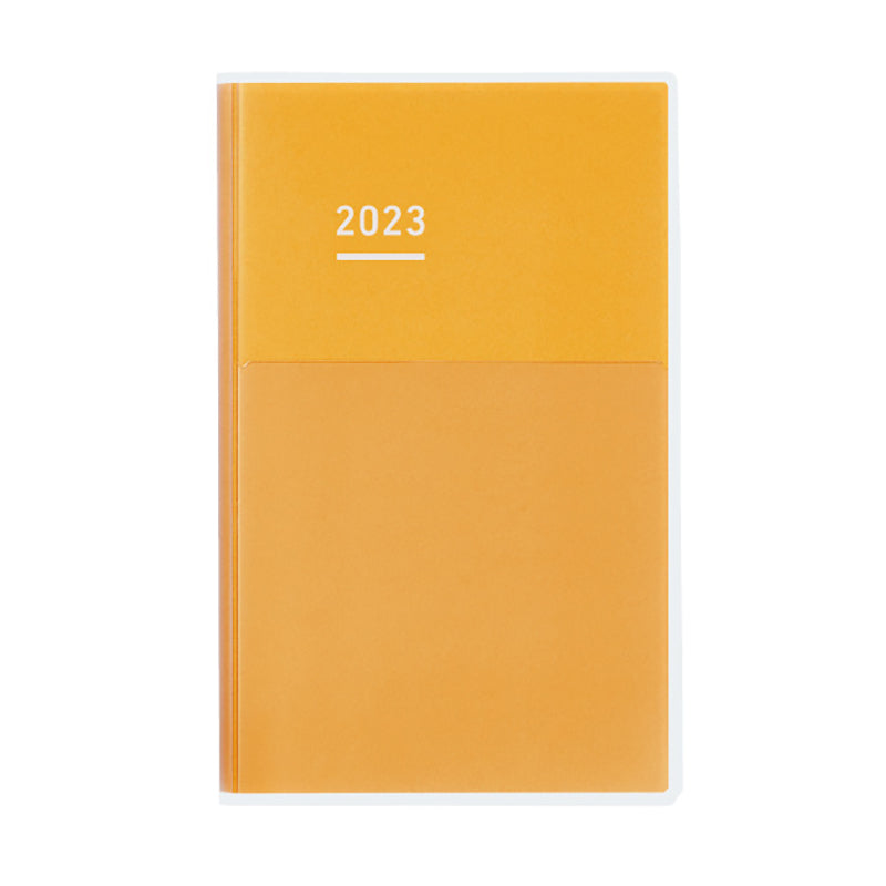 KOKUYO 2023 Jibun Techo Diary Days mini Yellow Default Title