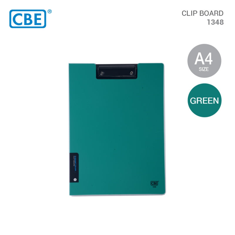 CBE 1348 PP Clip Board A4 Green