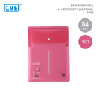 CBE 4406 Expanding File 8 Pockets A4 Red