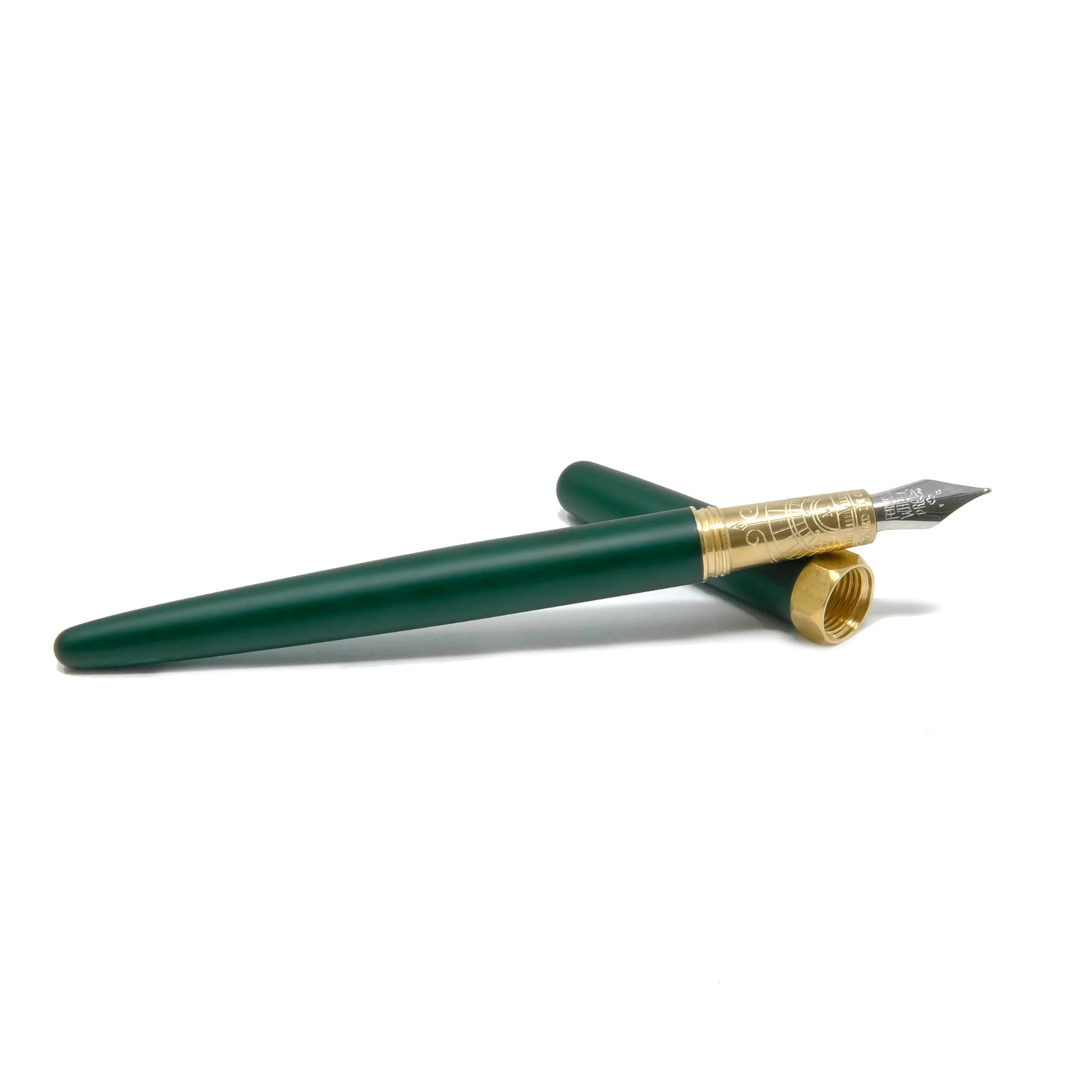 FERRIS WHEEL PRESS Brush Fountain Pen-F Lord Evergreen Satin Default Title
