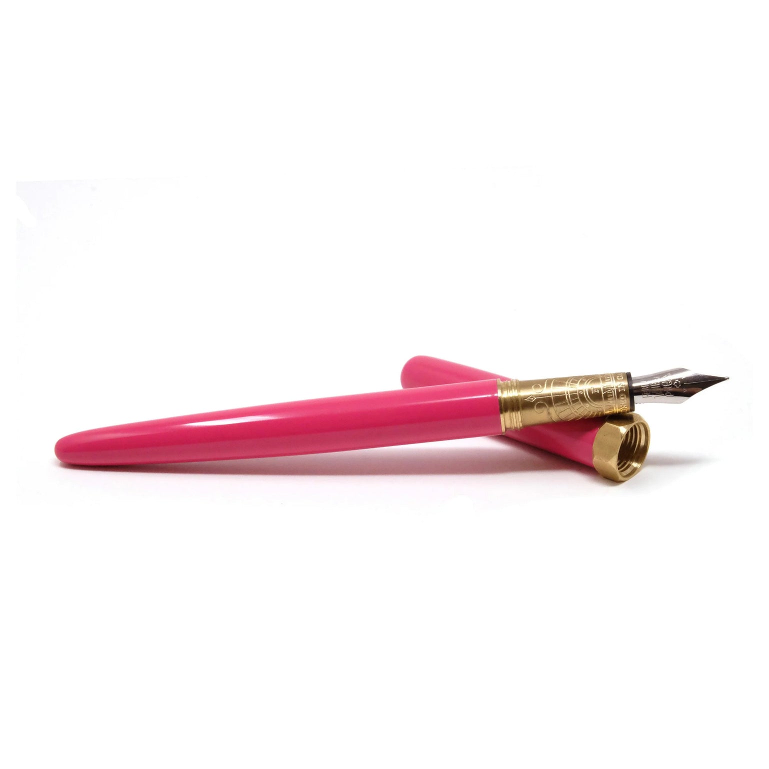 FERRIS WHEEL PRESS Brush Fountain Pen-F Piccadilly Pink Default Title