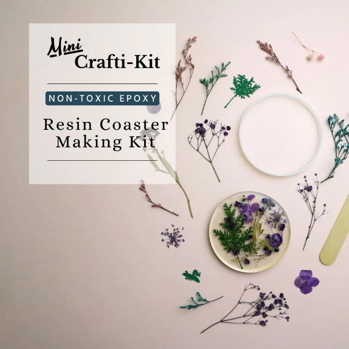 CRAFTI-KIT Mini Resin Coaster Making Kit Default Title