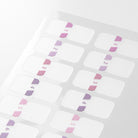 MIDORI Index Label S Chiratto Numbers Pink