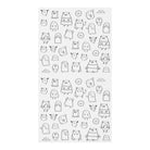 MIDORI Sticker 2591 Chat Monsters