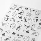 MIDORI Sticker 2593 Chat Birds