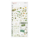 MIDORI Sticker 2595 Color Moss Green