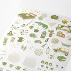 MIDORI Sticker 2595 Color Moss Green