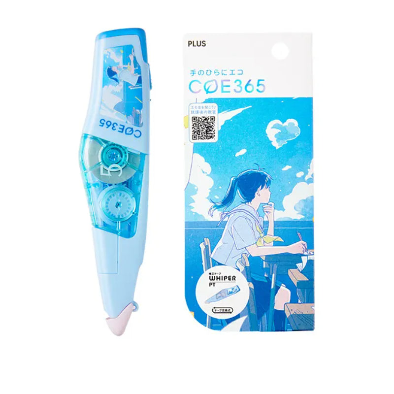 PLUS COE 365 Whiper MR2 Correction Tape Blue