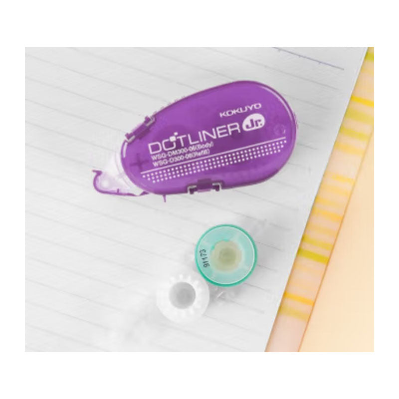 KOKUYO Dotliner Jr 8mmx6M WSG-DM300-06 Violet Default Title