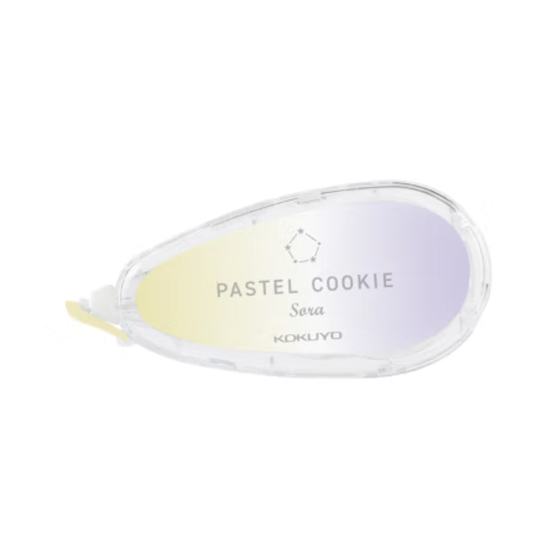 KOKUYO Pastel Cookie Correction Tape 5mm×8M YlwPur Default Title
