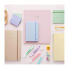 QUO VADIS 2023 Pastel Weekly Notebook 15x21cm Coffee