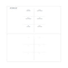 QUO VADIS 2023 Billy Monthly 8.8x17cm Black