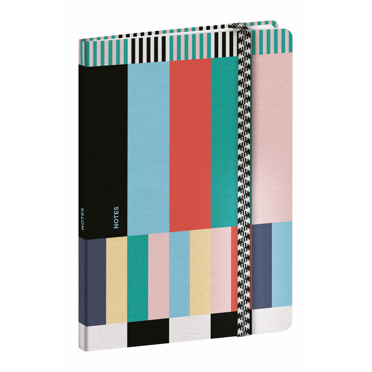 QUO VADISxPAPIER TIGRE Notebook L 15x21cm Dots Ribbons Default Title