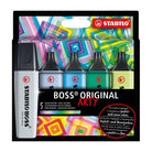 STABILO BOSS Original ARTY Wallet of 5 Cool