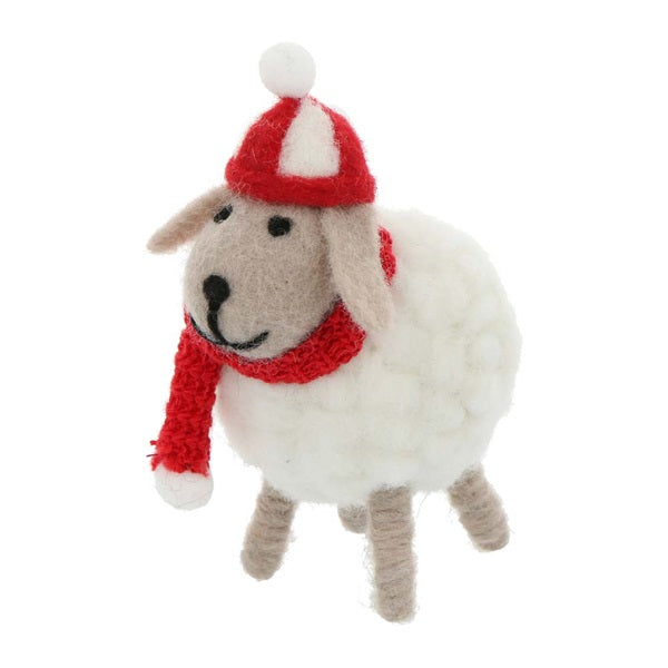 MARK'S Mocomoco Xmas Felt Mascot Kids Winter Sheep 1232574