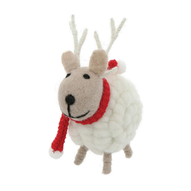 MARK'S Mocomoco Xmas Felt Mascot Reindeer Scarf 1232577