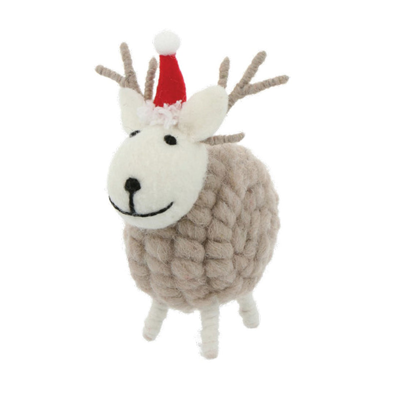 MARK'S Mocomoco Xmas Felt Mascot Reindeer Hat 1232578