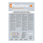 PLASTILINE Modelling Clay 750g 50H Black